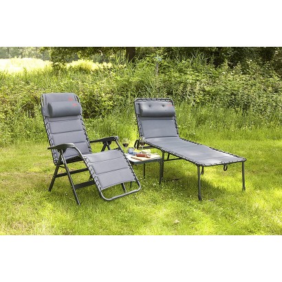 HOLLY CRESPO Relax-Sessel AP232 AD Aluminium grau