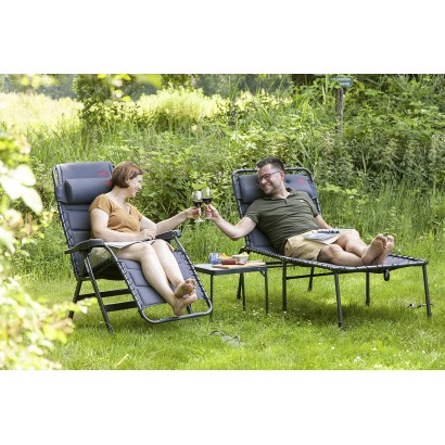 HOLLY CRESPO Relax-Sessel AP232 AD Aluminium grau