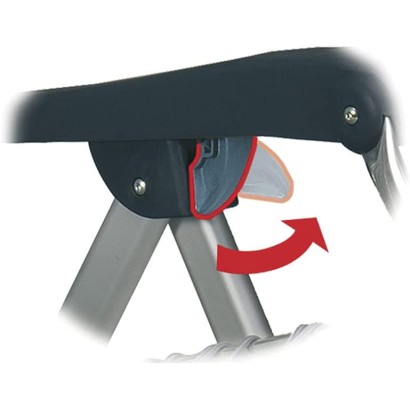 HOLLY CRESPO Relax armchair AP232 AD aluminium grey