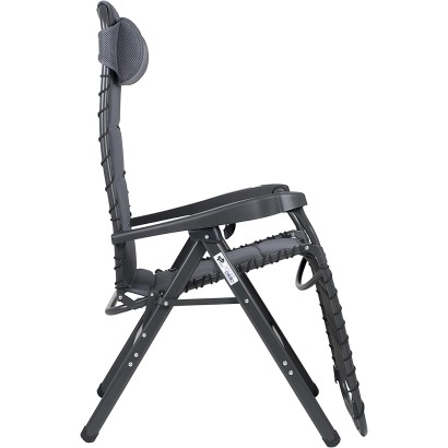 HOLLY CRESPO Relax-Sessel AP232 AD Aluminium grau