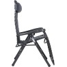 HOLLY CRESPO Relax armchair AP232 AD aluminium grey