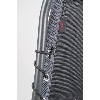 HOLLY CRESPO Relax-Sessel AP232 AD Aluminium grau