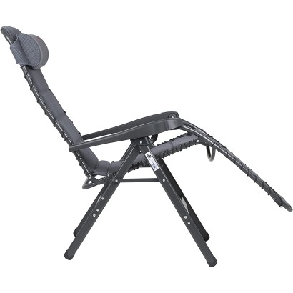 HOLLY CRESPO Relax armchair AP232 AD aluminium grey