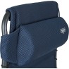 HOLLY CRESPO Relax armchair AP232 AD aluminium blue