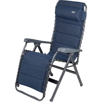 HOLLY CRESPO Relax armchair AP232 AD aluminium blue