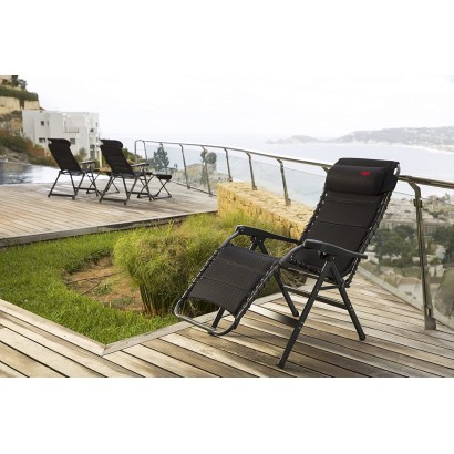 HOLLY CRESPO Relax armchair AP232 AD aluminium black