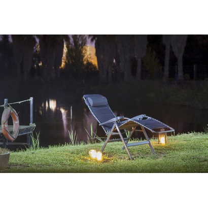 HOLLY CRESPO Relax-Sessel AP232 DL Deluxe Aluminium schwarz