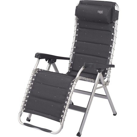 HOLLY CRESPO Relax-Sessel AP232 DL Deluxe Aluminium schwarz