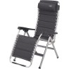 HOLLY CRESPO Relax armchair AP232 DL Deluxe aluminium black