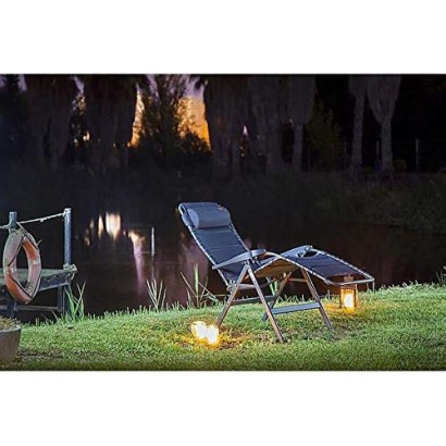 HOLLY CRESPO Relax-Sessel AP232 DL Deluxe Aluminium schwarz