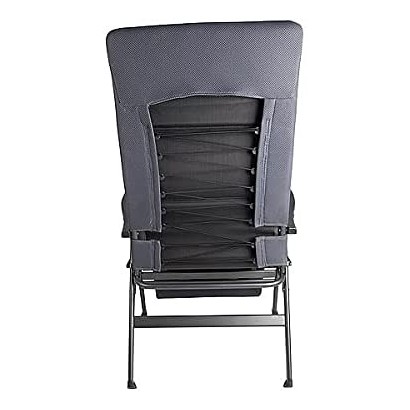 HOLLY CRESPO Camping-Stuhl AP 252 XL Air Deluxe Ergonomic grau