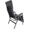 HOLLY CRESPO Camping chair AP 252 XL Air Deluxe Ergonomic grey