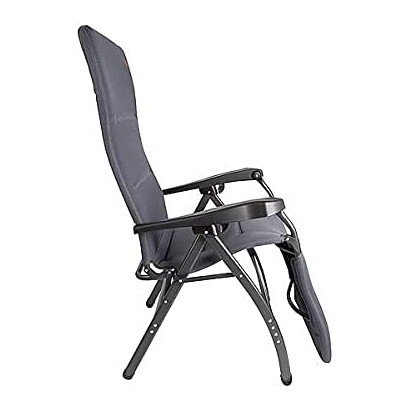 HOLLY CRESPO Camping-Stuhl AP 252 XL Air Deluxe Ergonomic grau