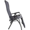 HOLLY CRESPO Camping chair AP 252 XL Air Deluxe Ergonomic grey