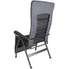 HOLLY CRESPO Camping chair AP 252 XL Air Deluxe Ergonomic grey