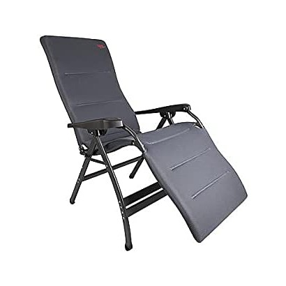 HOLLY CRESPO Camping-Stuhl AP 252 XL Air Deluxe Ergonomic grau