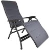 HOLLY CRESPO Camping chair AP 252 XL Air Deluxe Ergonomic grey