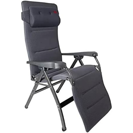 HOLLY CRESPO Camping chair AP 252 XL Air Deluxe Ergonomic black