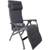 HOLLY CRESPO Camping-Stuhl AP 252 XL Air Deluxe Ergonomic schwarz