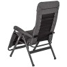 HOLLY CRESPO Relax chair AP234 Supreme Tex aluminium, grey