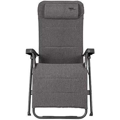 HOLLY CRESPO Relaxstuhl AP234 Supreme Tex Aluminium, grau