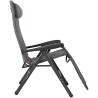 HOLLY CRESPO Relax chair AP234 Supreme Tex aluminium, grey