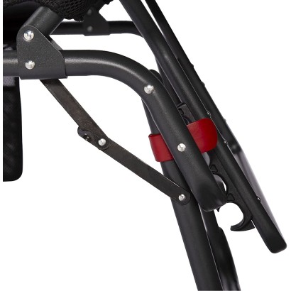 HOLLY CRESPO Sonnenliege Liegestuhl AP363 XL Air Deluxe, schwarz