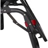 HOLLY CRESPO Sun lounger deck chair AP363 XL Air Deluxe, black