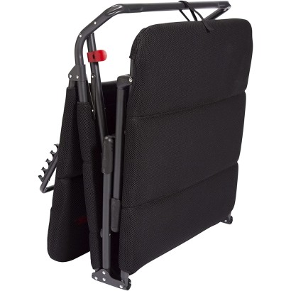 HOLLY CRESPO Sun lounger deck chair AP363 XL Air Deluxe, black