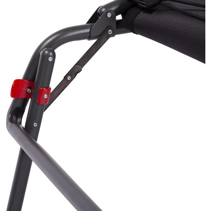 HOLLY CRESPO Sonnenliege Liegestuhl AP363 XL Air Deluxe, schwarz