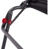 HOLLY CRESPO Sonnenliege Liegestuhl AP363 XL Air Deluxe, schwarz