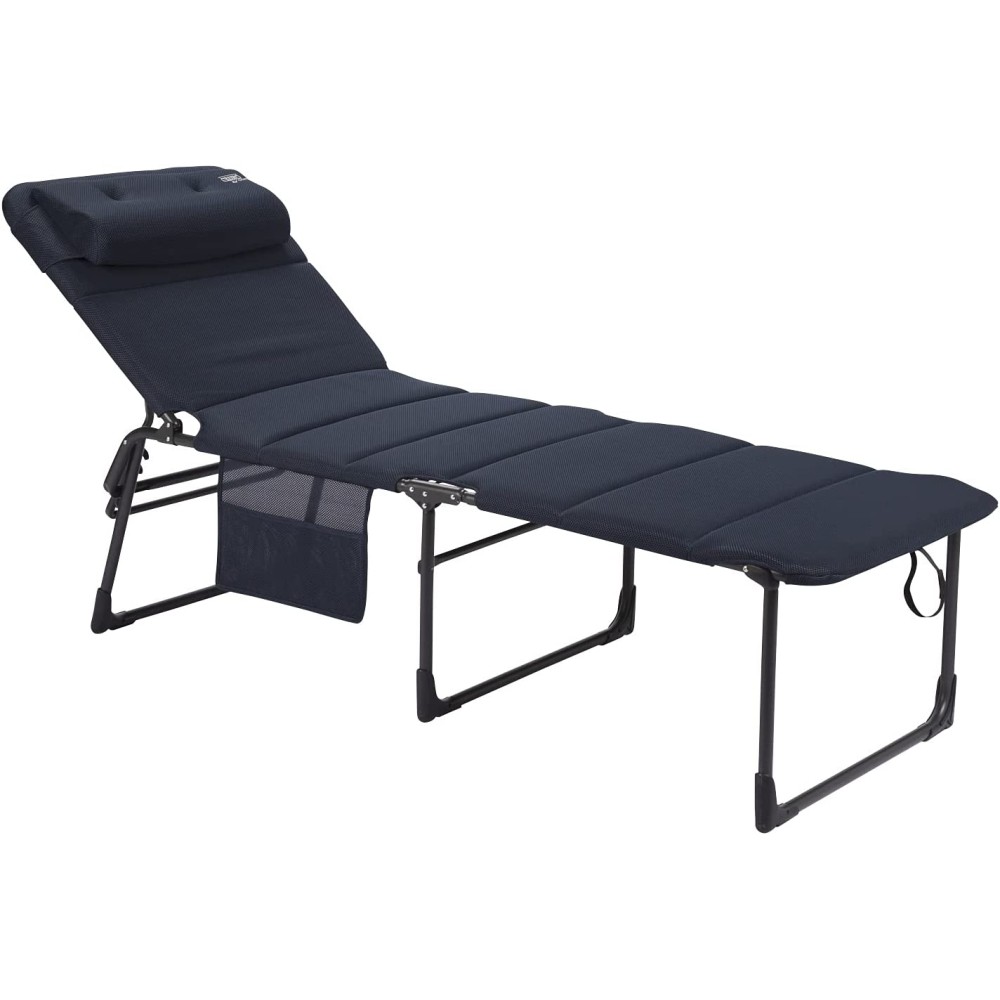 HOLLY CRESPO Sun lounger deck chair AP363 XL Air Deluxe blue