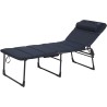 HOLLY CRESPO Sun lounger deck chair AP363 XL Air Deluxe blue