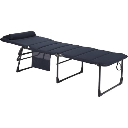 HOLLY CRESPO Sun lounger deck chair AP363 XL Air Deluxe blue