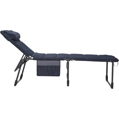 HOLLY CRESPO Sun lounger deck chair AP363 XL Air Deluxe blue