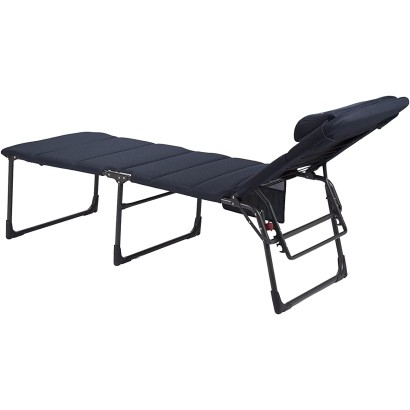 HOLLY CRESPO Sun lounger deck chair AP363 XL Air Deluxe blue