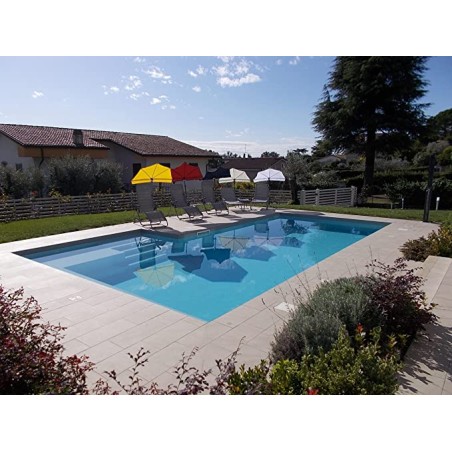 HOLLY STABIELO Fan umbrella white small with duo multi-mount