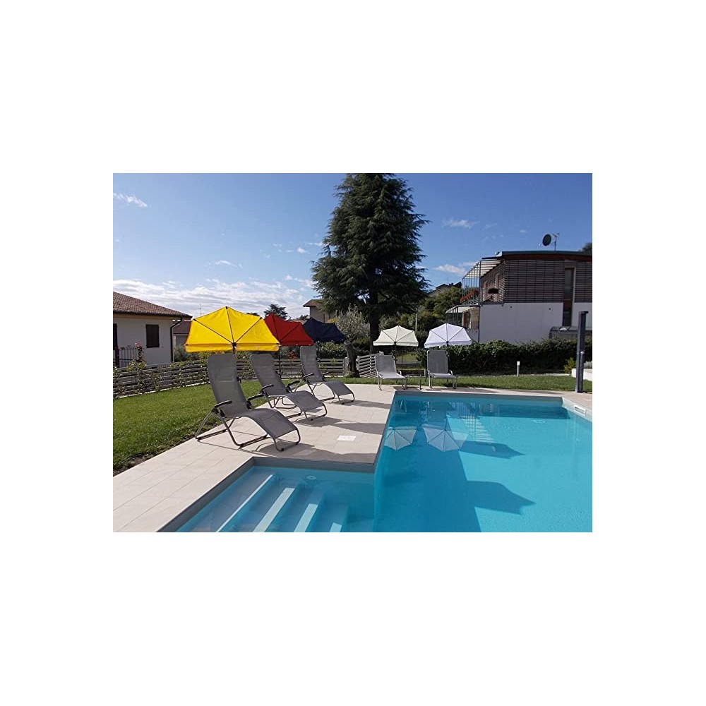 HOLLY STABIELO Fan umbrella yellow small with duo multi-mount