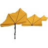HOLLY STABIELO Fan umbrella yellow with parapet bracket and sun protection UV 50