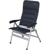 HOLLY STABIELO Outdoor XXL relax chair with leg rest, black