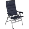 HOLLY STABIELO Outdoor XXL Relax-Stuhl mit Beinauflage, schwarz