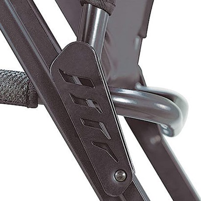 HOLLY STABIELO XXL camping chair, dark blue, super wide, with XXL cup holder