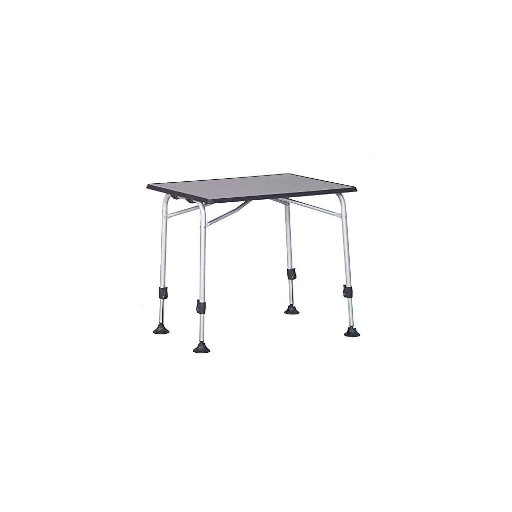 HOLLY STABIELO Camping table WF black, 100 x 68 cm, height adjustable, with bag
