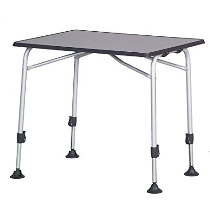 HOLLY STABIELO Campingtisch WF schwarz, 100 x 68 cm, höhenverstellbar, mit Tasche