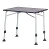 HOLLY STABIELO Camping table WF black, 100 x 68 cm, height adjustable, with bag