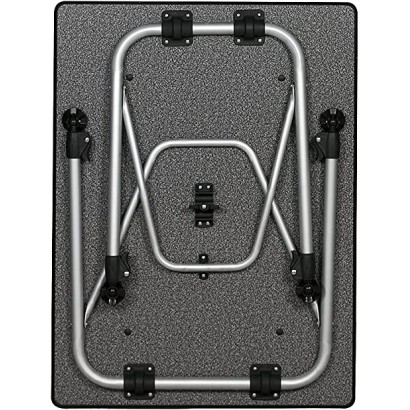 HOLLY STABIELO Camping table WF black, 100 x 68 cm, height adjustable, with bag