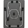 HOLLY STABIELO Campingtisch WF schwarz, 100 x 68 cm, höhenverstellbar, mit Tasche