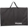 HOLLY STABIELO Camping table WF black, 100 x 68 cm, height adjustable, with bag