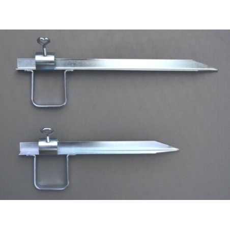 HOLLY Sonnenschirmständer für Schirmstöcke bis Durchmesser 30mm, Stahl glanzverzinkt