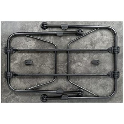 HOLLY WESTFIELD Camping table Aircolite Black Edition 100 x 80